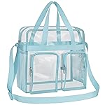 Oraben Clear Bag for Stadium Events 12x6x12 Clear Tote Bag for Women Transparent Lunch Bag for Work Sports Concert