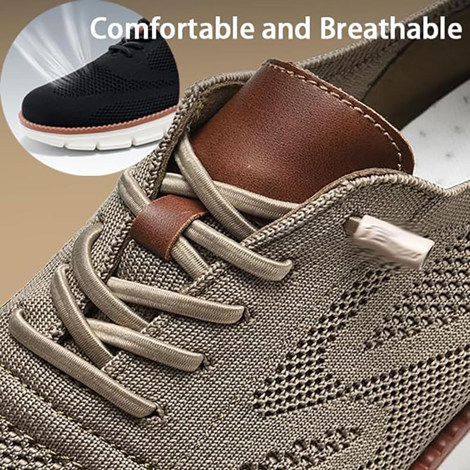 riou Zapatos Wearbreeze for Hombre, Zapatos Ortopédicos Urbanos Ultra Cómodos, Breeze Urban Zapatos Hombre, Zapatos Casuales de Malla Transpirable for Caminar