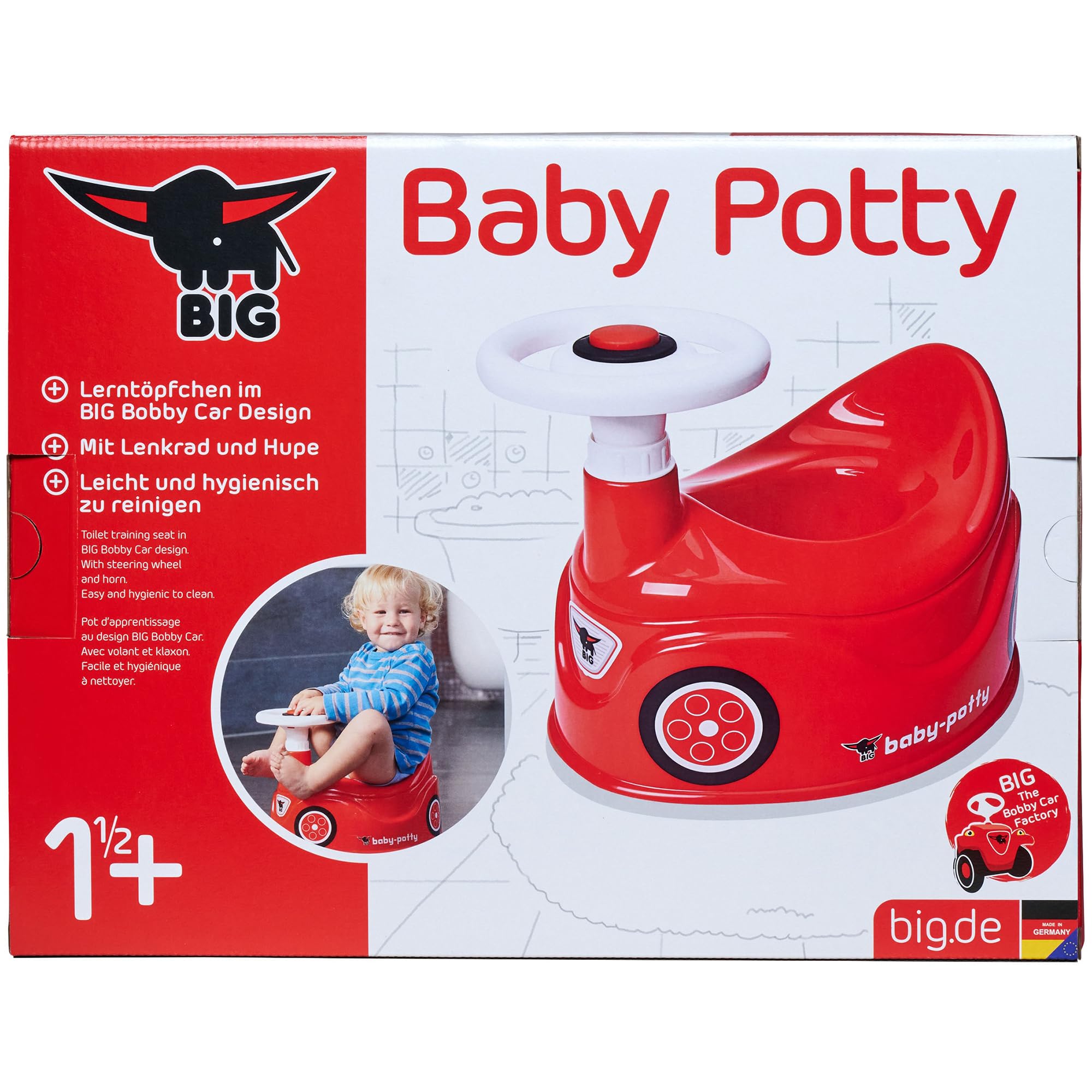 BIG Baby Potty Then
