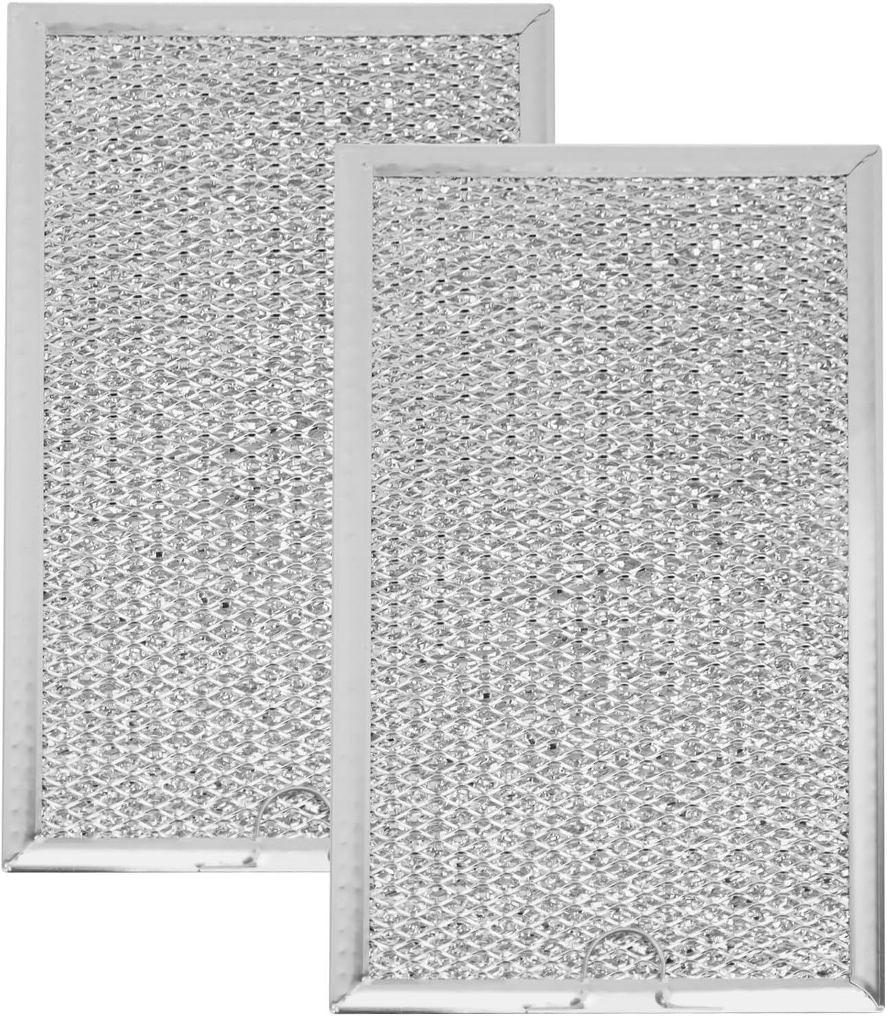 2Pcs Microwave Grease Filters Replace for KMHC319ESS0,KMHC319ESS06, KMHC319ESS1,KMHC319ESS2,KMHC319ESS3,KMHC319ESS4,KMHC319ESS5,KMHC319EWH0, Compatible with KitchenAid Microwave Oven Filter