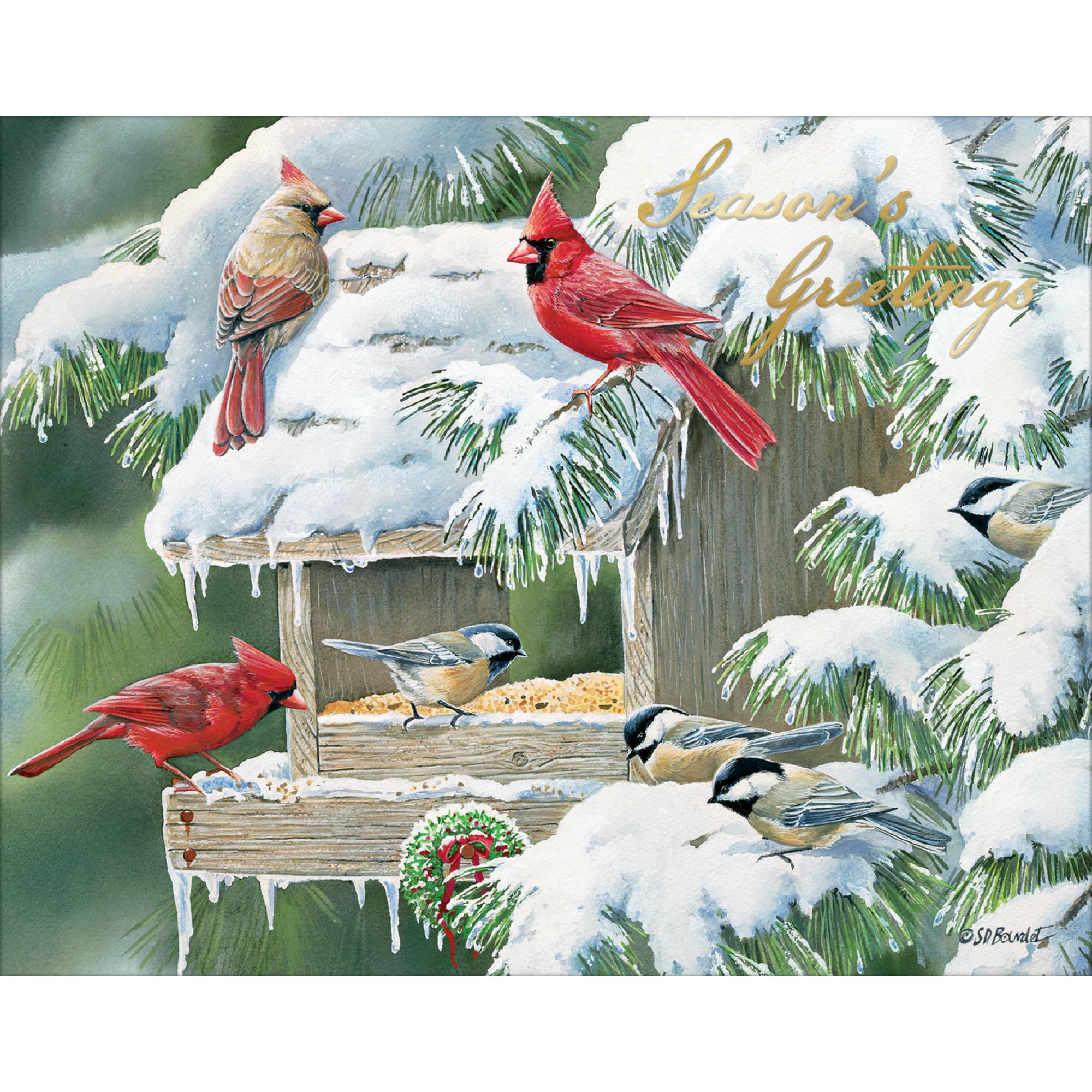 Lang, Cardinal Christmas by Susan Bourdet Boxed Christmas Cards