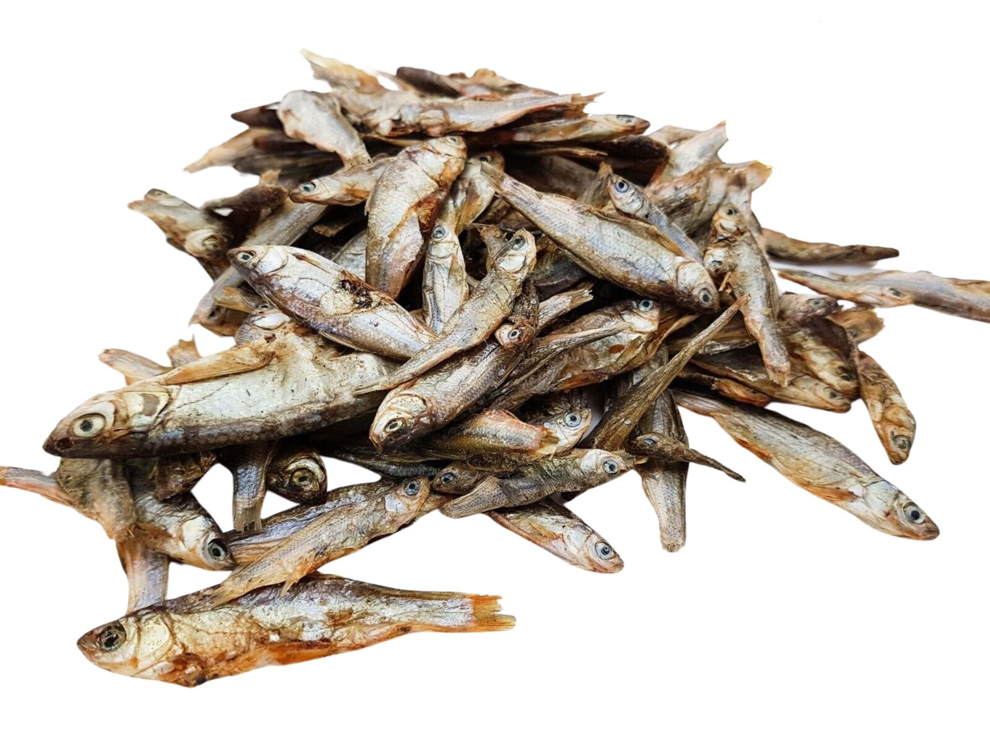 Snack per cani Premium Sprats del Baltico - Delizia di pesce essiccato all'aria naturale al 100% per cani | Sano, senza cereali, senza glutine e lattosio | Cibo crudo ipoallergenico p