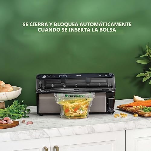 Vista 6 de FoodSaver Elite All-in-One Liquid+™ Sellador al Vacío Todo en Uno con Bolsas
