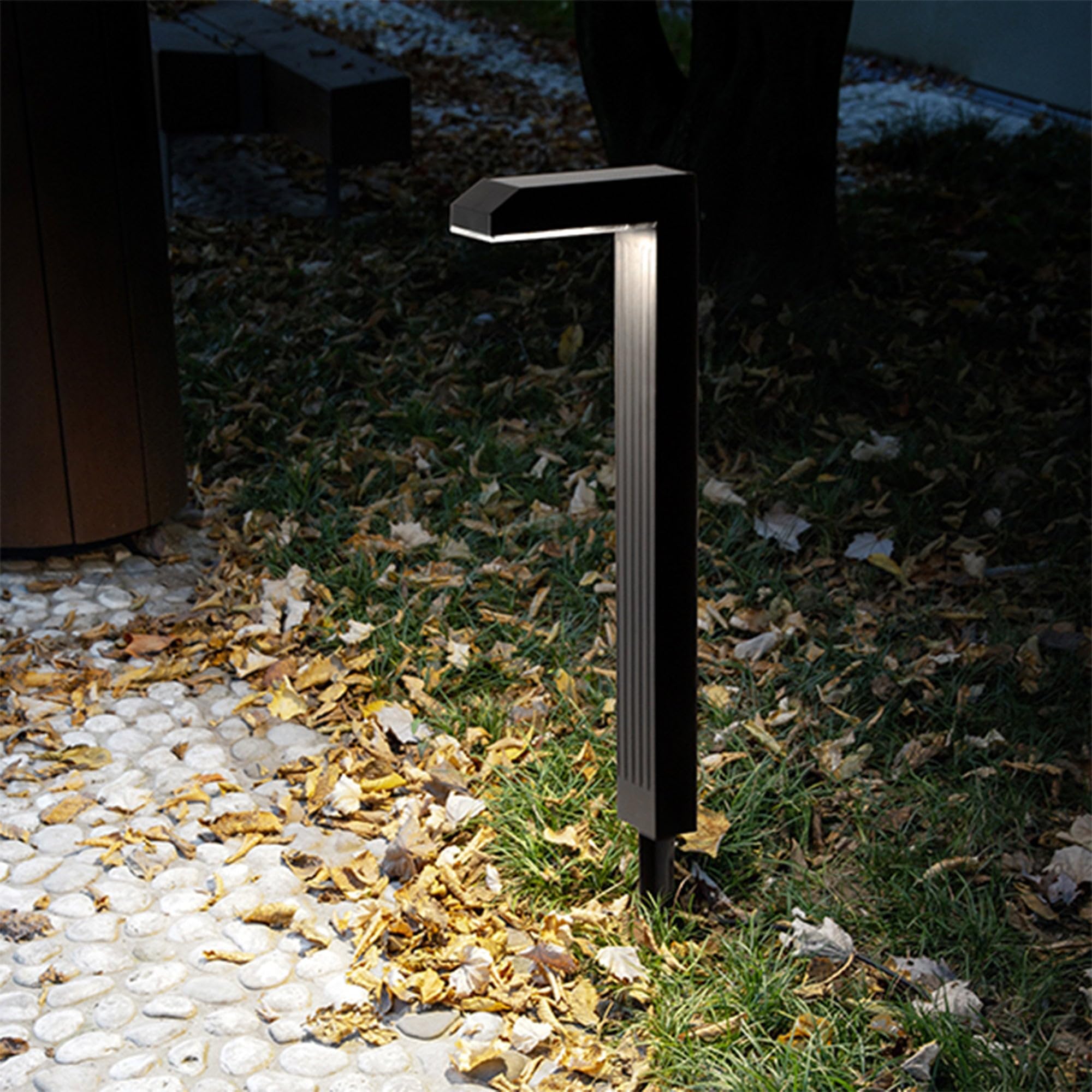 Lumisky 4 Stück Solarleuchten zum Aufstecken LED Warmweiß/Kaltweiß 4 x Torly Höhe 40 cm