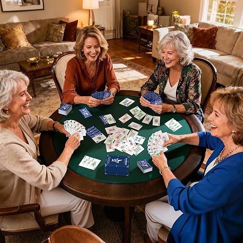 Miniatura 6 de 166-Pcs Mahjong Playing Cards - Waterproof & Non-Slip PVC Material, Large Font for Easy Reading, Durable & Portable, Ideal for Beginners & Elderly,