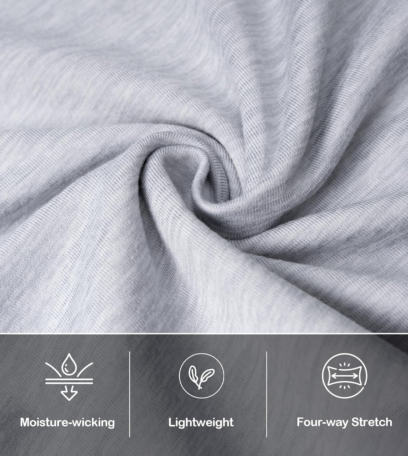 Women's Long Sleeve Workout Shirt Slim Fit Yoga Top Moisture Wicking Athletic Shirt with Thumb Holes Running Gym - Image 7