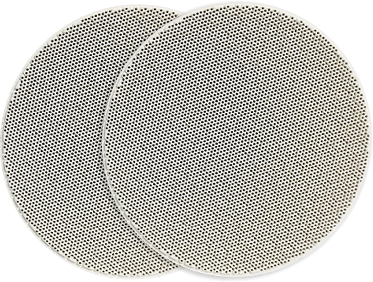 MMasters Ceramic Honeycomb Soldering Board 2 Pack – Fire Resistant Thermal Refractory Bricks for Jewelry Making, Welding, Smelting, Casting & DIY Metalworking Projects(6.3IN)