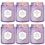 Candles for Home Scented, 6 Pack Aromatherapy Candles Gifts Sets for Women Birthday,33 oz Soy Wax 240 Hour Long Lasting Jar Candles for Christmas Thanksgiving Day