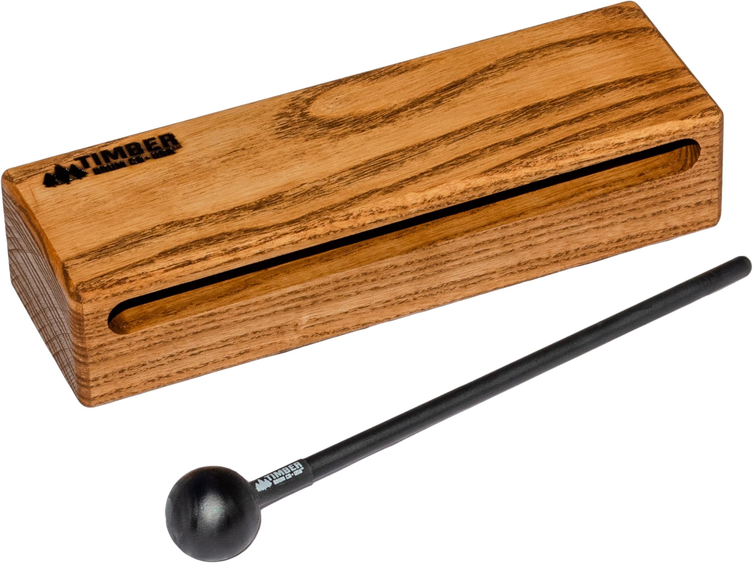 Timber Drum Company T4-L Solid American Hardwood Wood Block Large