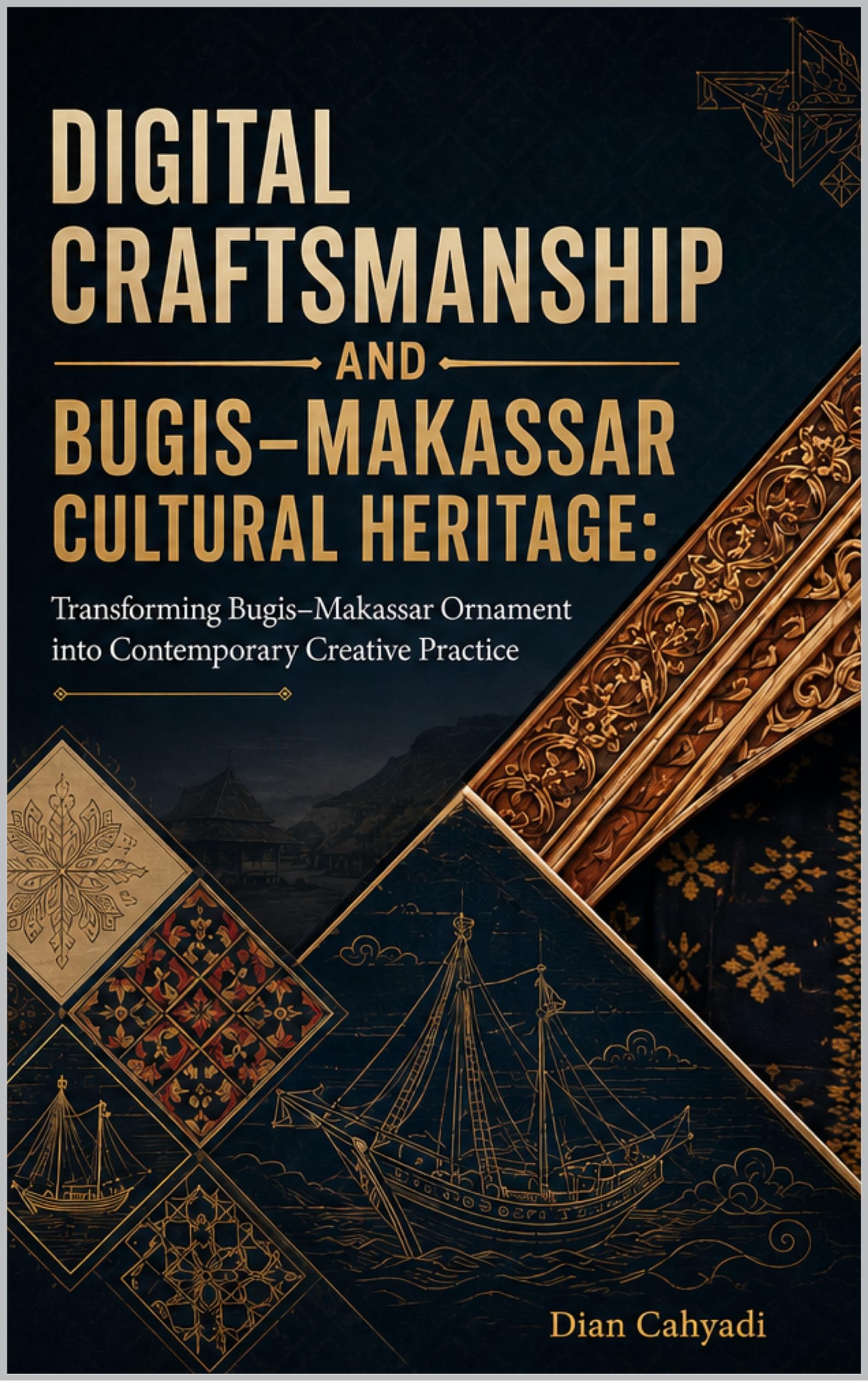 Art Bugis-Makassar contemporain modélisation numérique livre de design ethnique