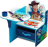 Delta Children Toy Story 4 Chair Desk with Storage Bin - Kids Activity Table for Crafts, Homework & Play