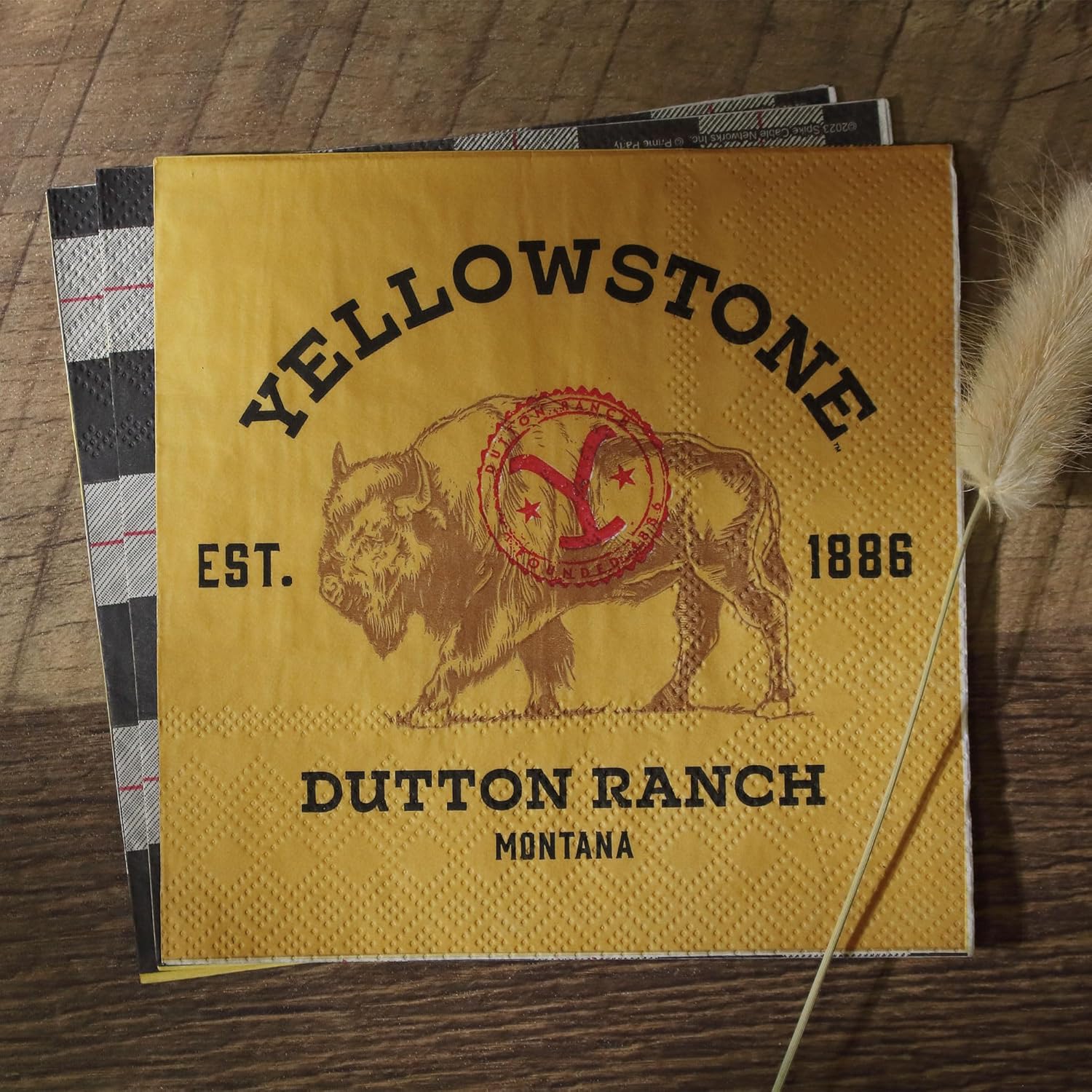 Yellowstone Party Pack | Officially Licensed Decorations Kit (Deluxe, 16.00, Guests)
