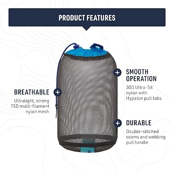 Sea To Summit Mesh 8L Stuff Sack One Size