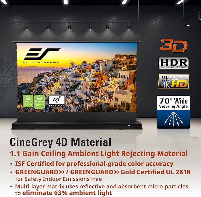 Pantalla eléctrica Elite Screens Kestrel 150 pulgadas 16:9 miniatura 9