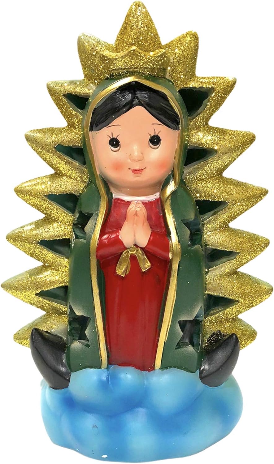 Gigi's Classy Kids 8 Inch Our Lady of Guadalupe Night Light Lamp Virgen Guadalupe Lampara