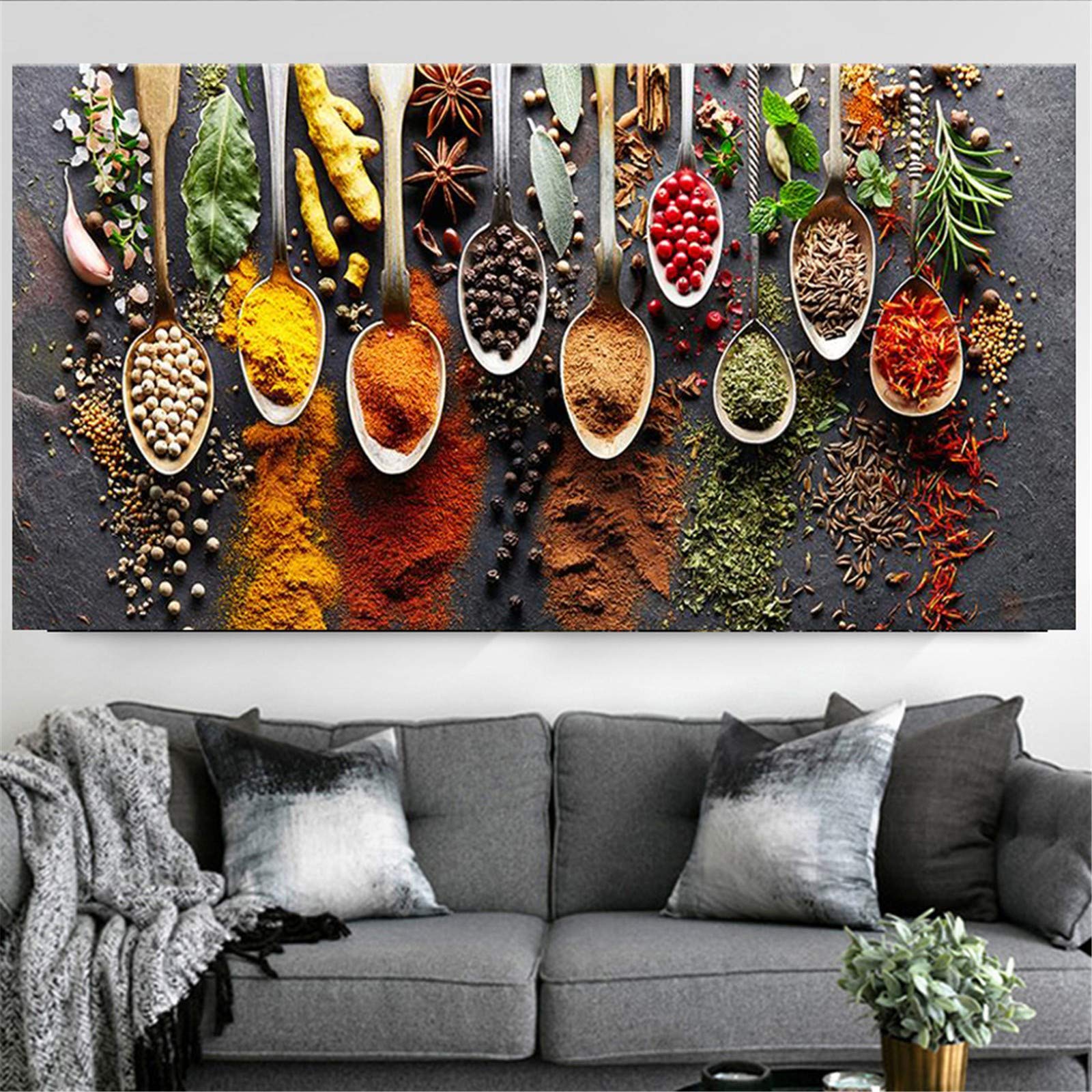 Broderie diamant 5D DIY grand format pour habiller un mur vide