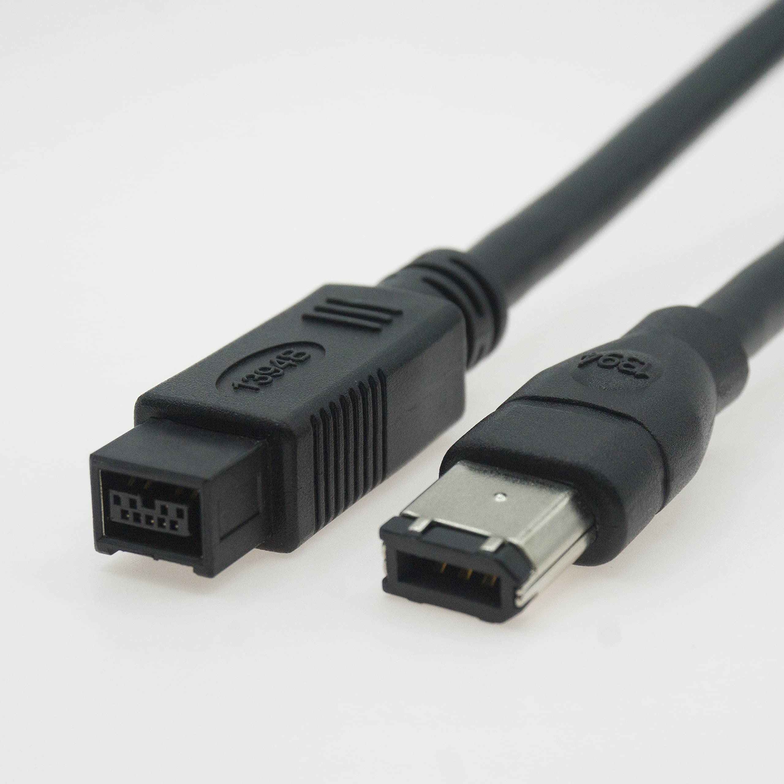 LBSC6ft 9Pin to 6Pin Firewire Cable for Mac Pro, MacBook & Compatible Devices (Firewire 800 to 400, IEEE 1394)