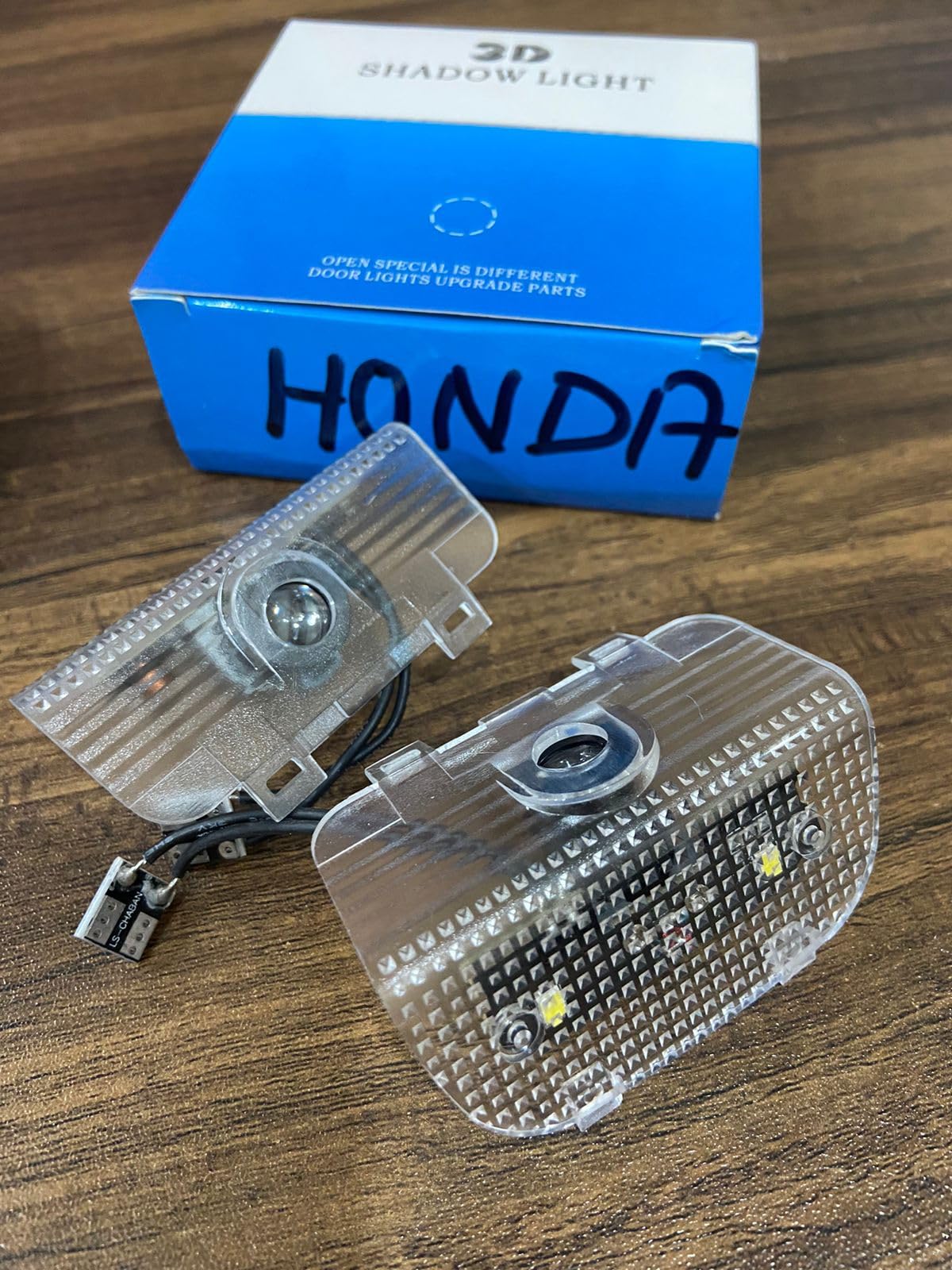 Ride2joy Wireless Car Welcome Logo Shadow Projector Ghost Lights Kit Compatible for Honda Cars (Pack of 2)-picture-11
