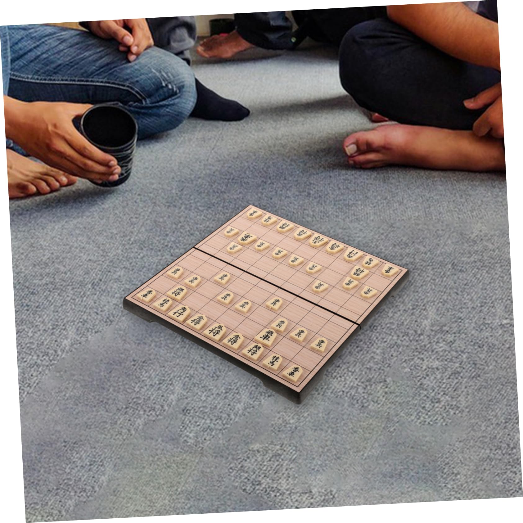 Shogi Pieghevole Magnetico in Ps, Gioco da Viaggio per Principianti | Incontri Familiari, Sviluppo Cognitivo, Formato Facile da Trasportare e Riporre, Pratico per Uso Portatile