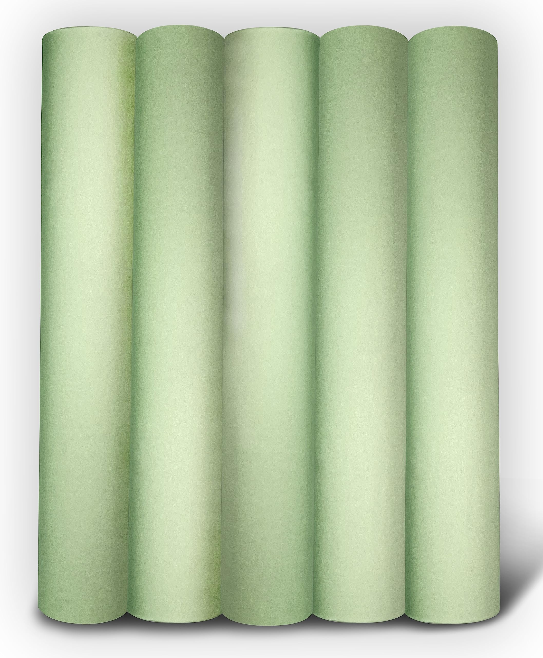 Drap Examen Medicaux Résistant Vert - 5 Rouleaux - Papier Table Massage