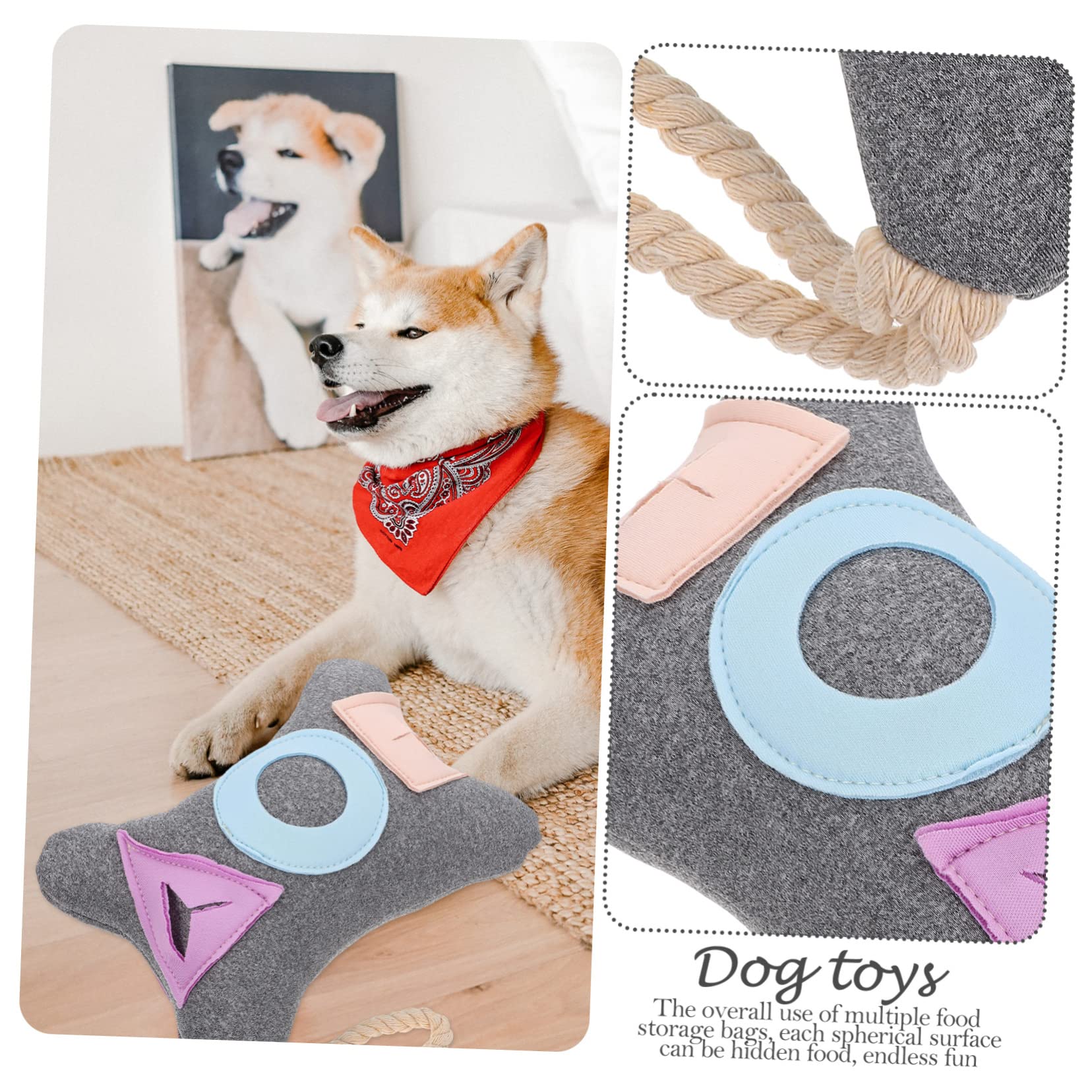 Mipcase 5stücke Puppy Snuffle Mat Für Hunde Interaktives Futterspielzeug Geistigen Für Indoor-Training Und Futterverstecken Robust Und Für Kleine Und Mittelgroße Hunde