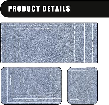 Puzzle Mat for Jigsaw 1500,Large Felt Jigsaw Roll for Puzzle Storage,Foldable Non-Slip Puzzles Organizer for Adults,Puzzles Player(Grey)