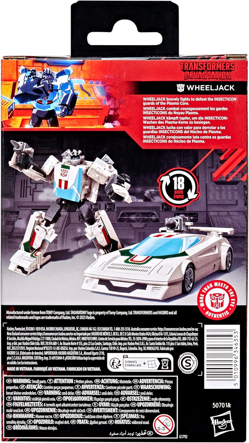 Transformers Studio Series Devastation Wheeljack Action Figure