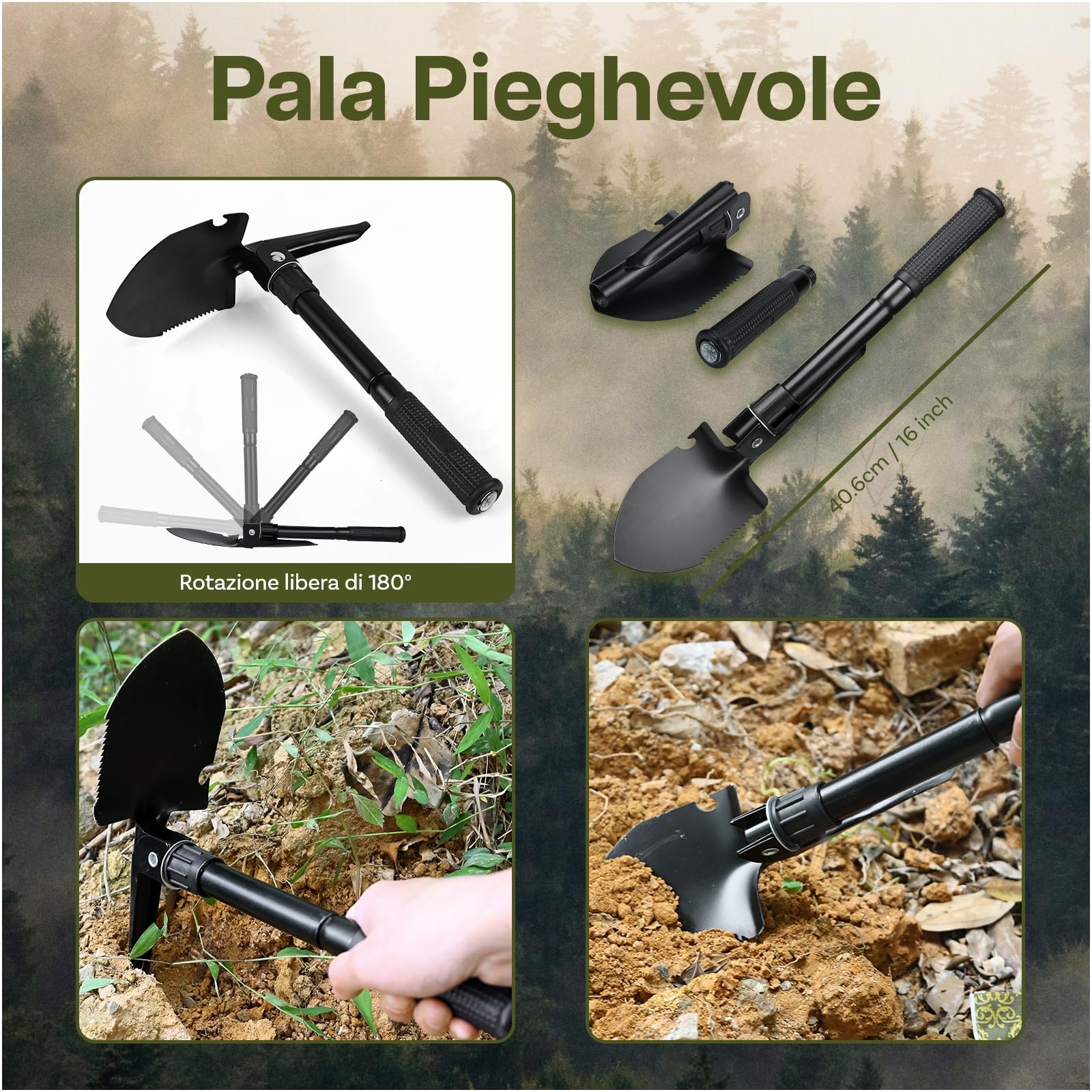 Kit di Sopravvivenza Tutto-in-Uno – Attrezzatura d'Emergenza con Kit di Pronto Soccorso di MMOBIEL – Survival Set con Filtro l'Acqua, Bussola etc. per Campeggio, Escursioni, Avventura - Regalo Uomo
