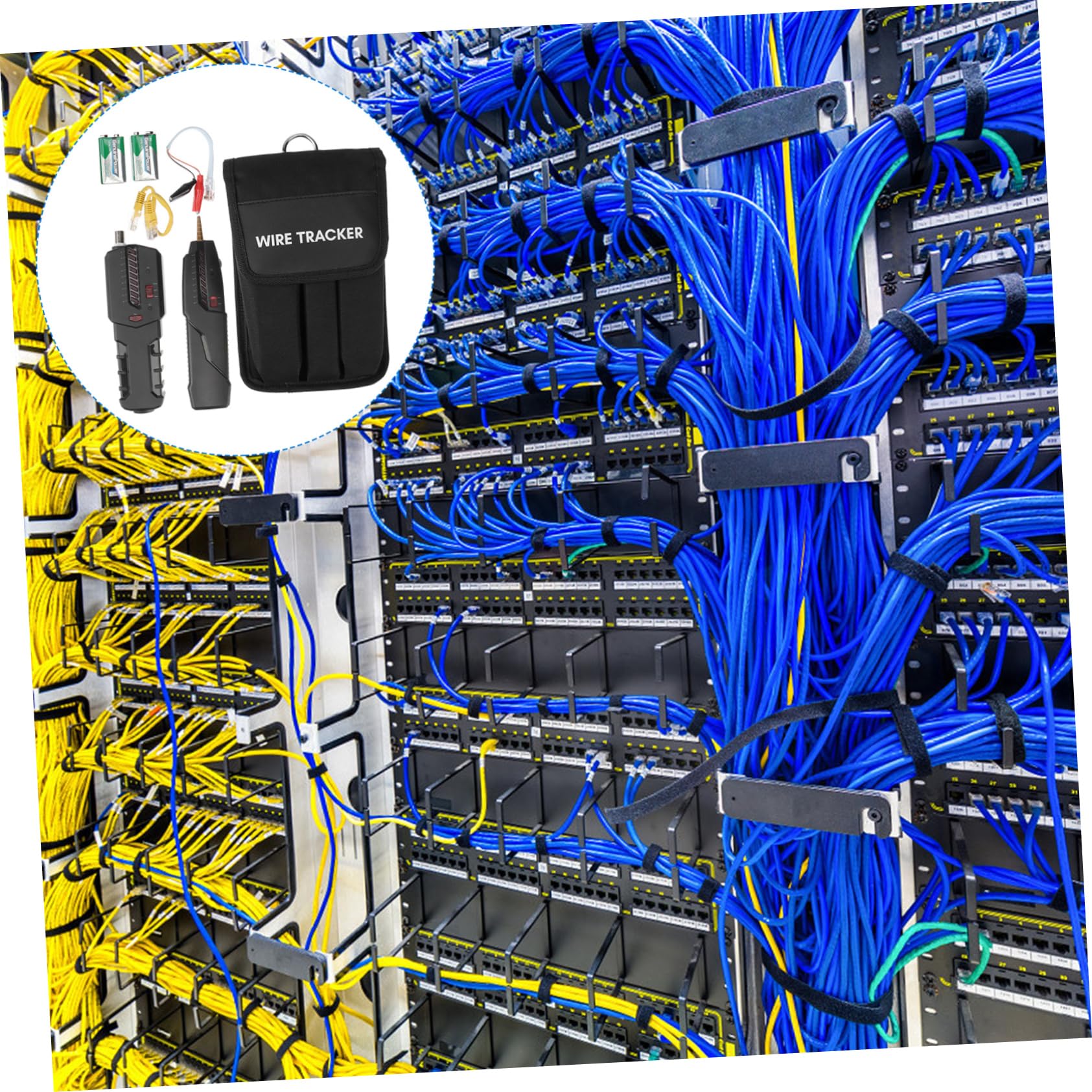 Testeur de Câbles Réseau Ethernet Multifonction, 1 Set, Plastique et Métal
