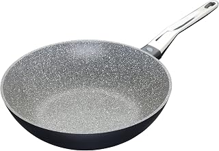 MasterClass Wok, Non-Stick Induction-Safe Cast Aluminium, 28 cm (11"), Grey