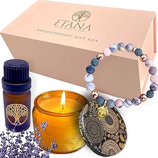 ETANA Aromatherapy Gift Set for Her, Birthday Gifts for Women, Anxiety C...