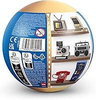 Vista 8 de MAX Premium Retro Building Bricks Collection (Polaroid) by ZURU, Building Bricks for Teens, Adults and Collectors. Build, Collect and Display Your