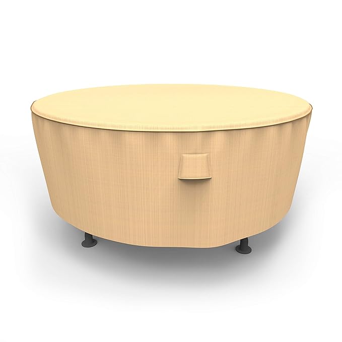 Budge P5A23TNNW1 Round Table Large RustOleum NeverWetPatio Furniture