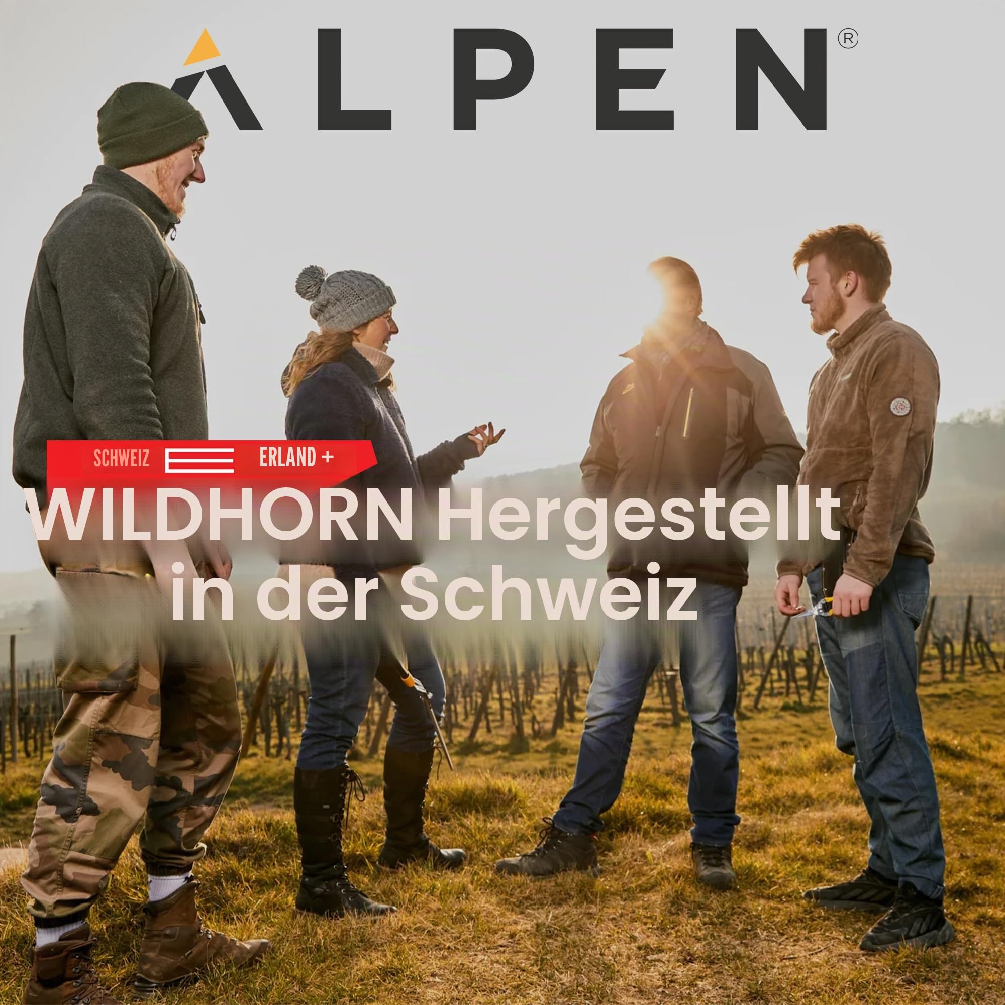 Alpen Swiss Tools Wildhorn 32 Akku-Astschere - elektrische Gartenschere Ø 32 mm, FELCO HSS-Klinge, LCD-Display, 3 Akkus, Profi-Set mit Zubehörkoffer, Schweizer Qualität für präzise Schnitte