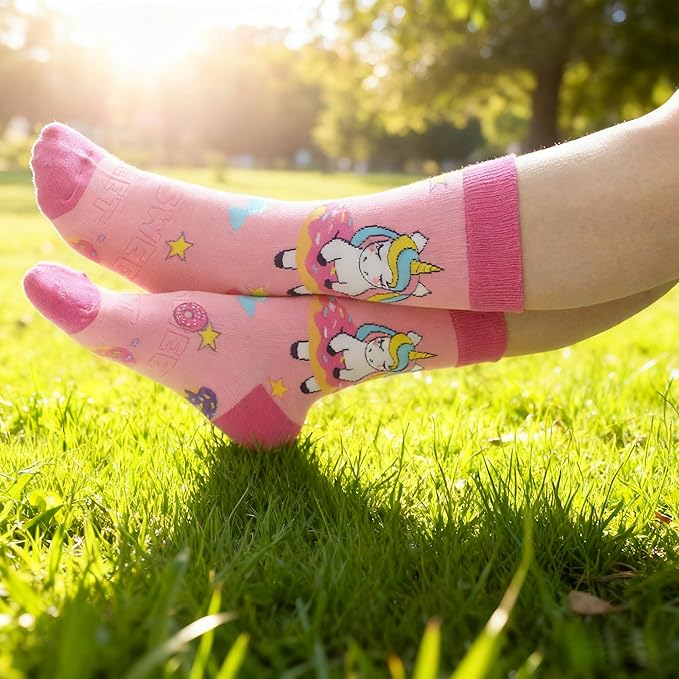 Medias divertidas para mujer, diseños creativos y originales miniatura 3