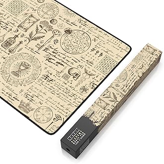 TITANWOLF - XXL Mouse Mat - Mouse Pad 1200 x 600 x 3mm –Speed Gaming Mouse Pad - Extra Large - Table Mat Large Size - improved Precision and Speed – Design Alchemy