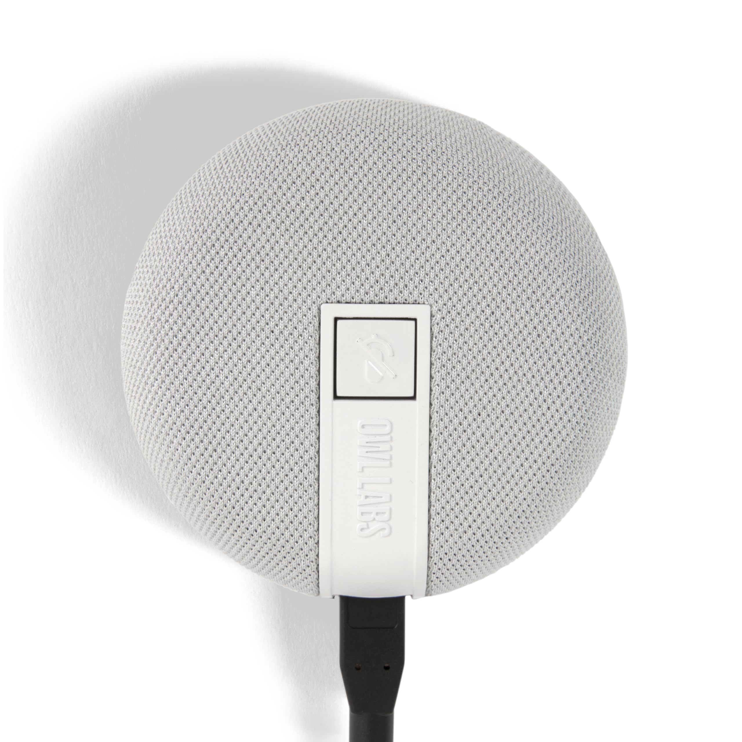 Owl Labs Micrófono de expansión para Meeting Owl 4+ y Meeting Owl 3: amplíe el alcance del audio en espacios más grandes en 8 pies (2,5 metros) en la dirección del micrófono - gris