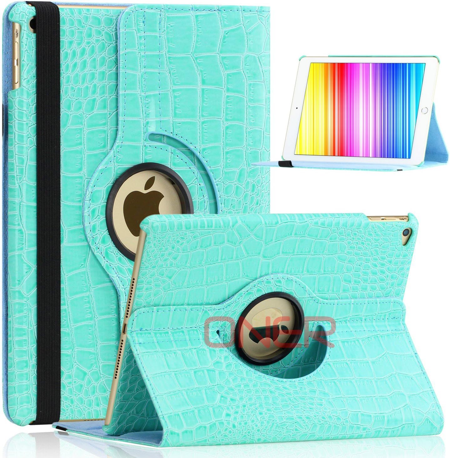 VinYe iPad Air Case 360 Degree Rotating Stand Case with