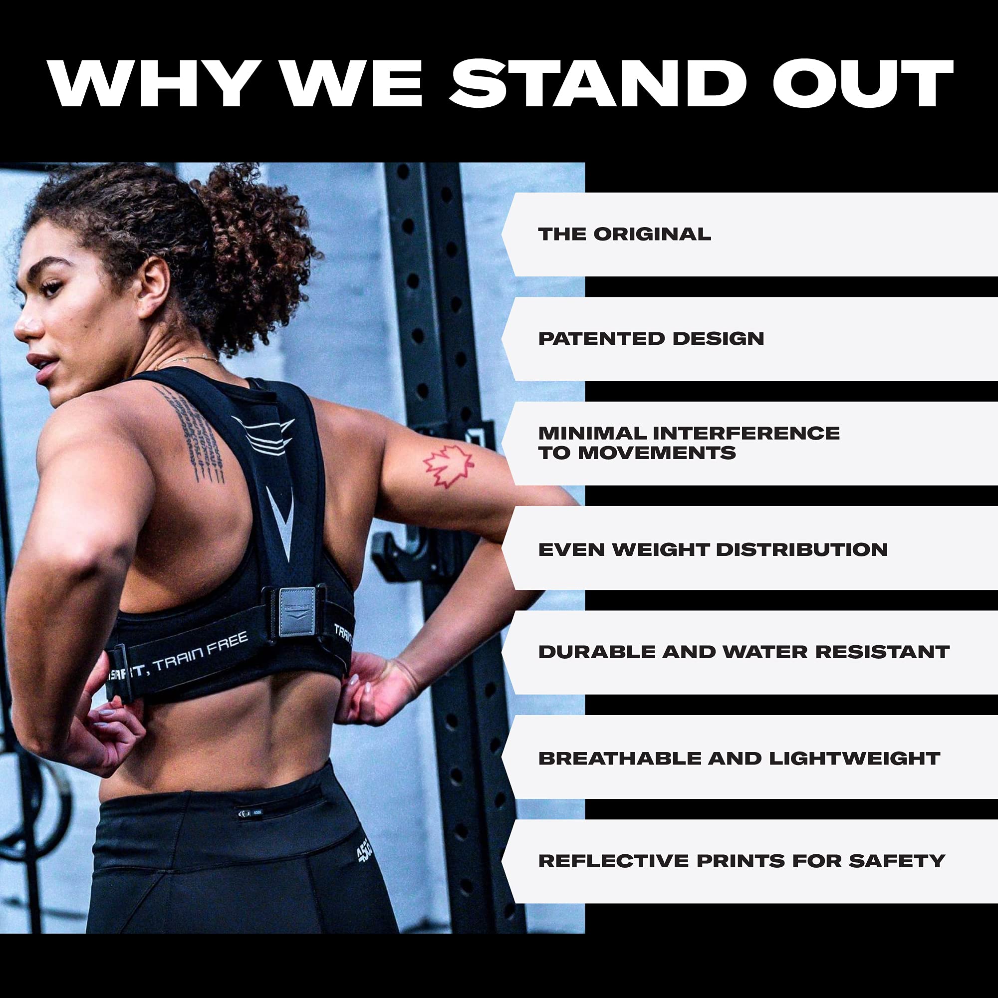 free train vest amazon