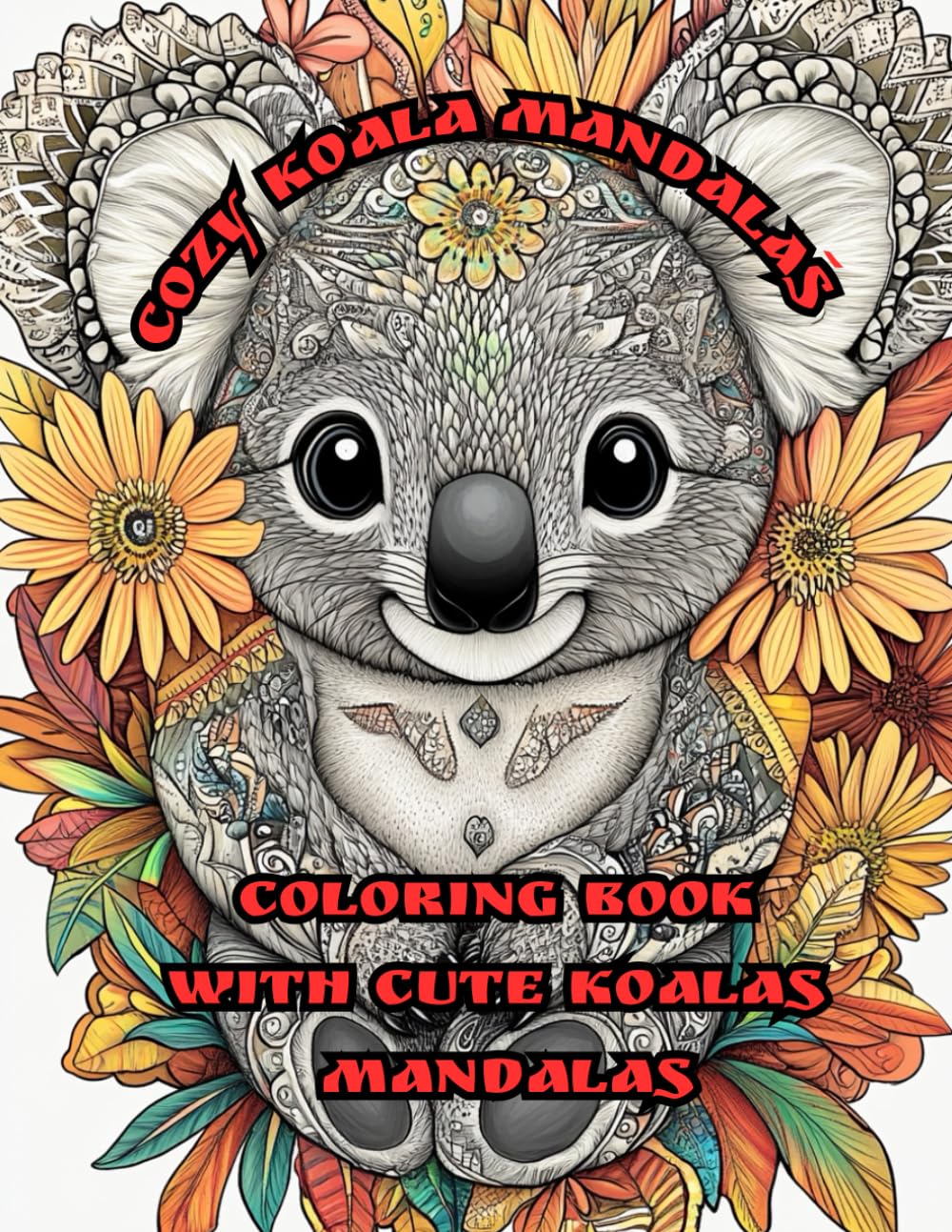 Cozy Koala Mandalas: Сoloring book with cute koalas mandalas. Art Therapy for Stress Relief & Relaxation. (Magic stress relief)