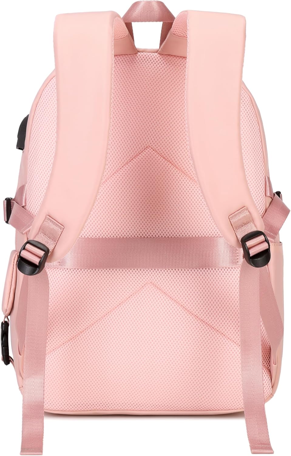 Joymoze Women Fashion Travel Backpack Set Roomy Laptop Rucksack Set Casual Daypack for Girl Pink - Image 4
