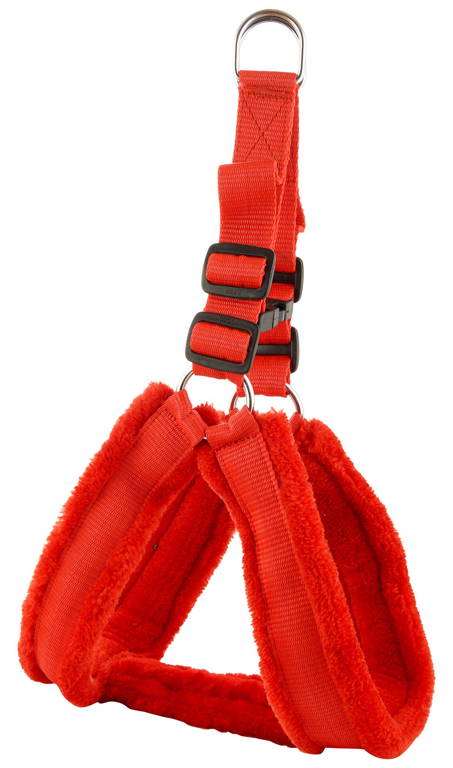 Skora Fancy Fur Large Dog Harness (Large,red) (B07259JBLH) Amazon Price History, Amazon Price Tracker