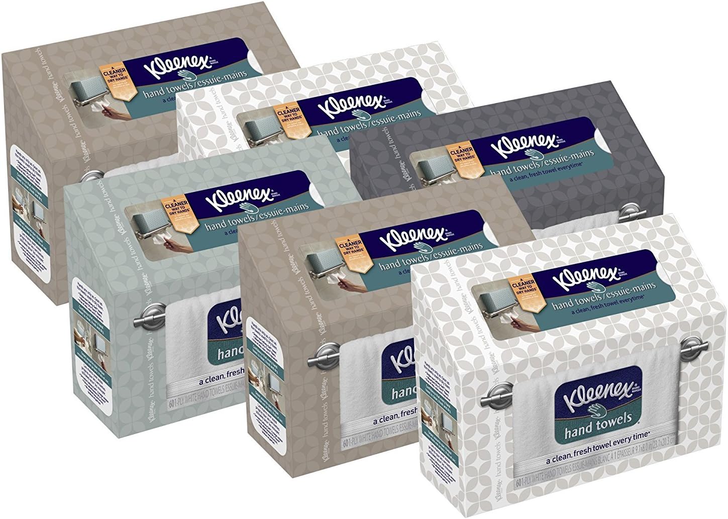 Kleenex Hand Towels BdMAHK, 12 Pack (60 ct) Health