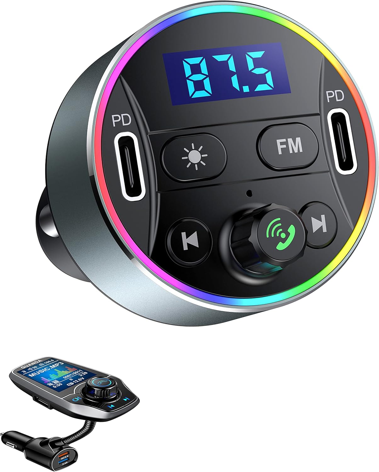 GUANDA TECHNOLOGIES CO., LTD. Bluetooth FM Transmitter,Car
