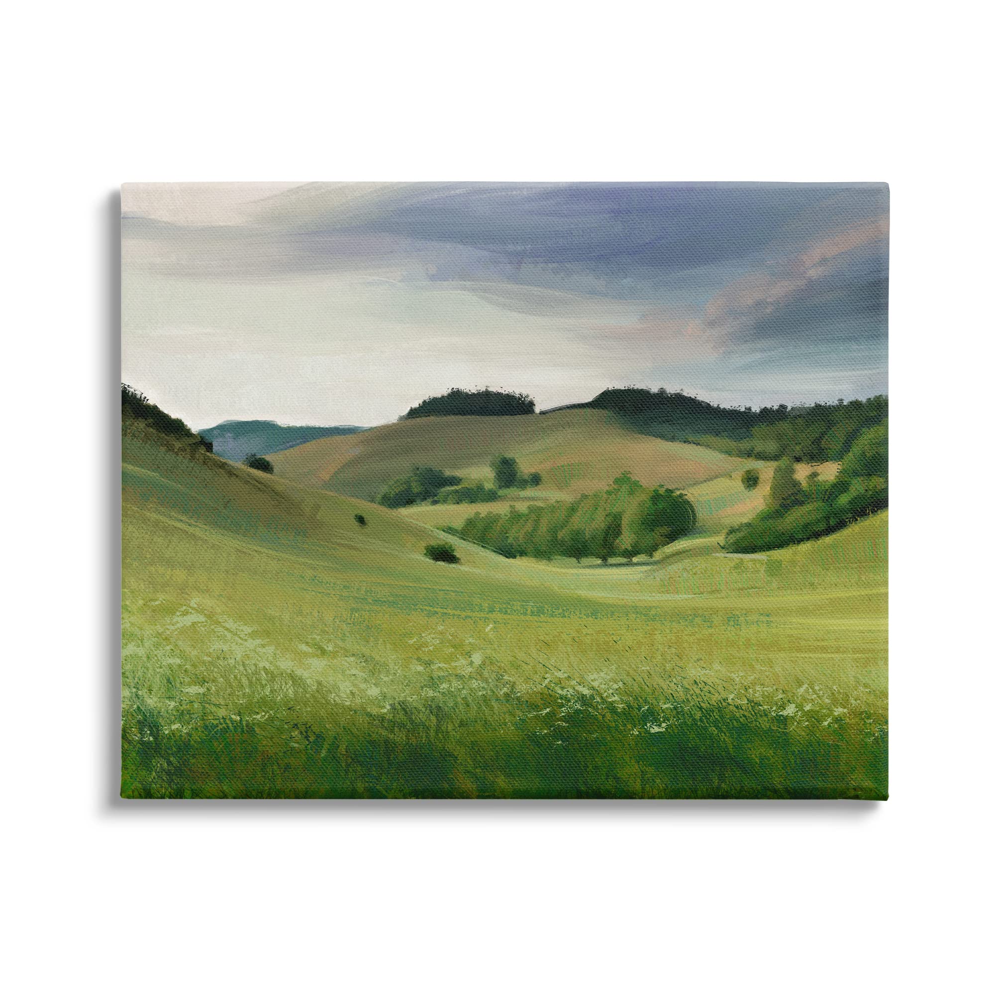Stupell IndustriesRolling Country Hills Green Rural Meadow Fields Canvas Wall Art, Design By Ziwei Li