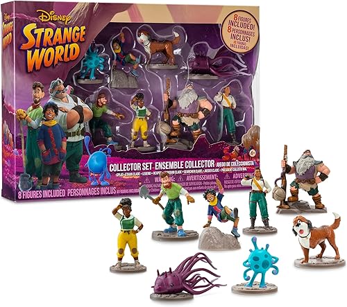 Strange World Juego de coleccionista de figuras pequeñas, multicolor, pequeño (40115)