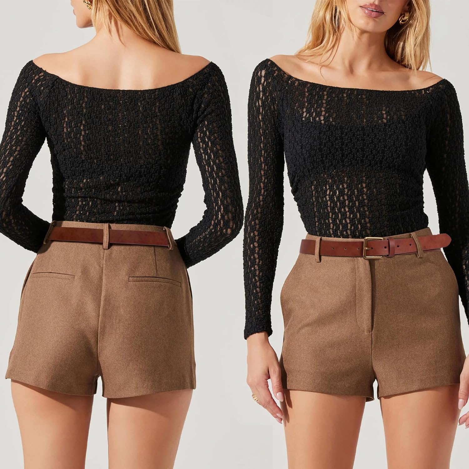 Womens Belts Leopard Print Belt for Women Genuine Suede Leather Waist Belts for Jeans - Image 6