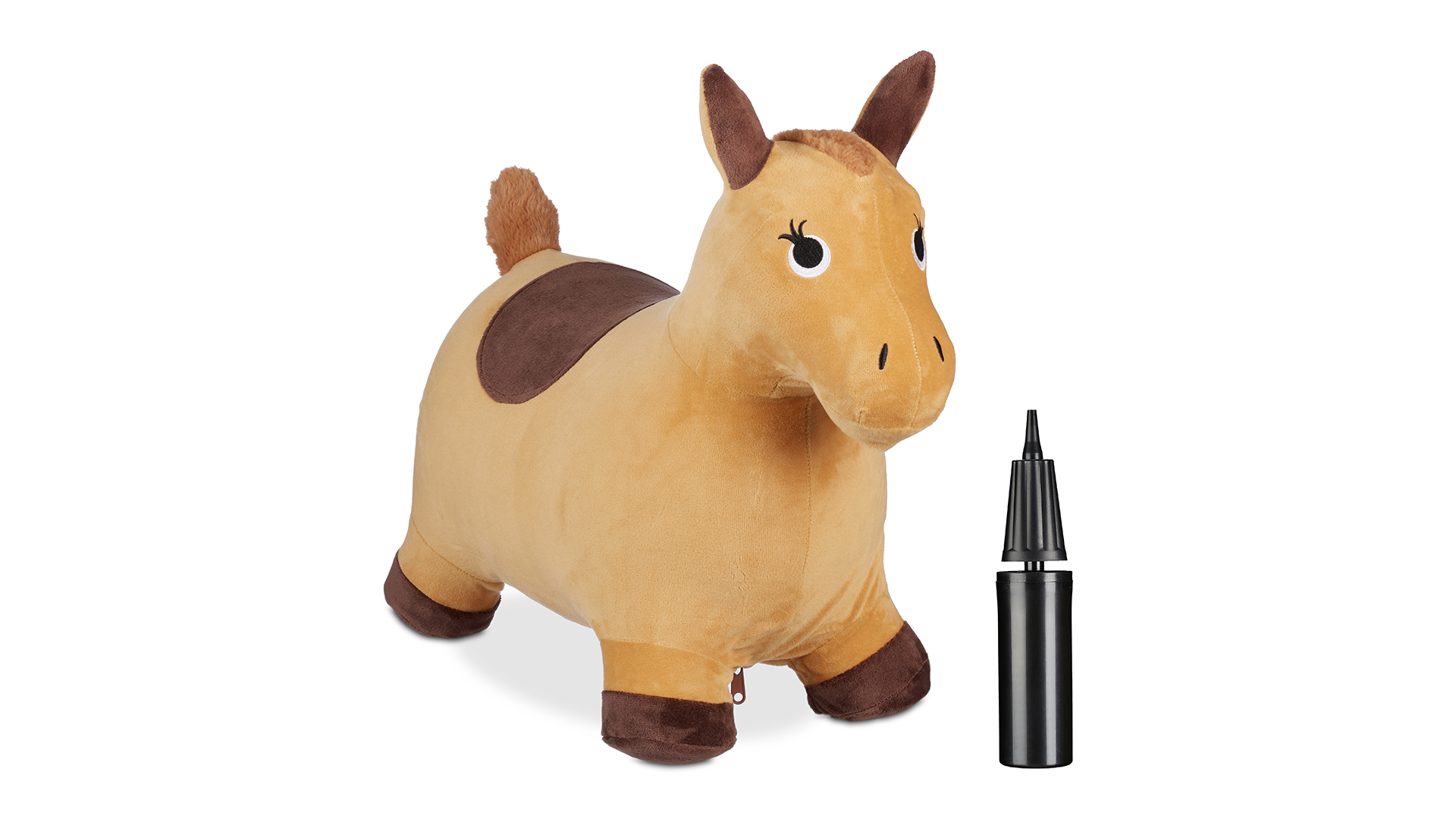 Pignatta A Forma Di Cavallo Relaxdays - Per Feste E Compleanni, Marrone - Foto 3