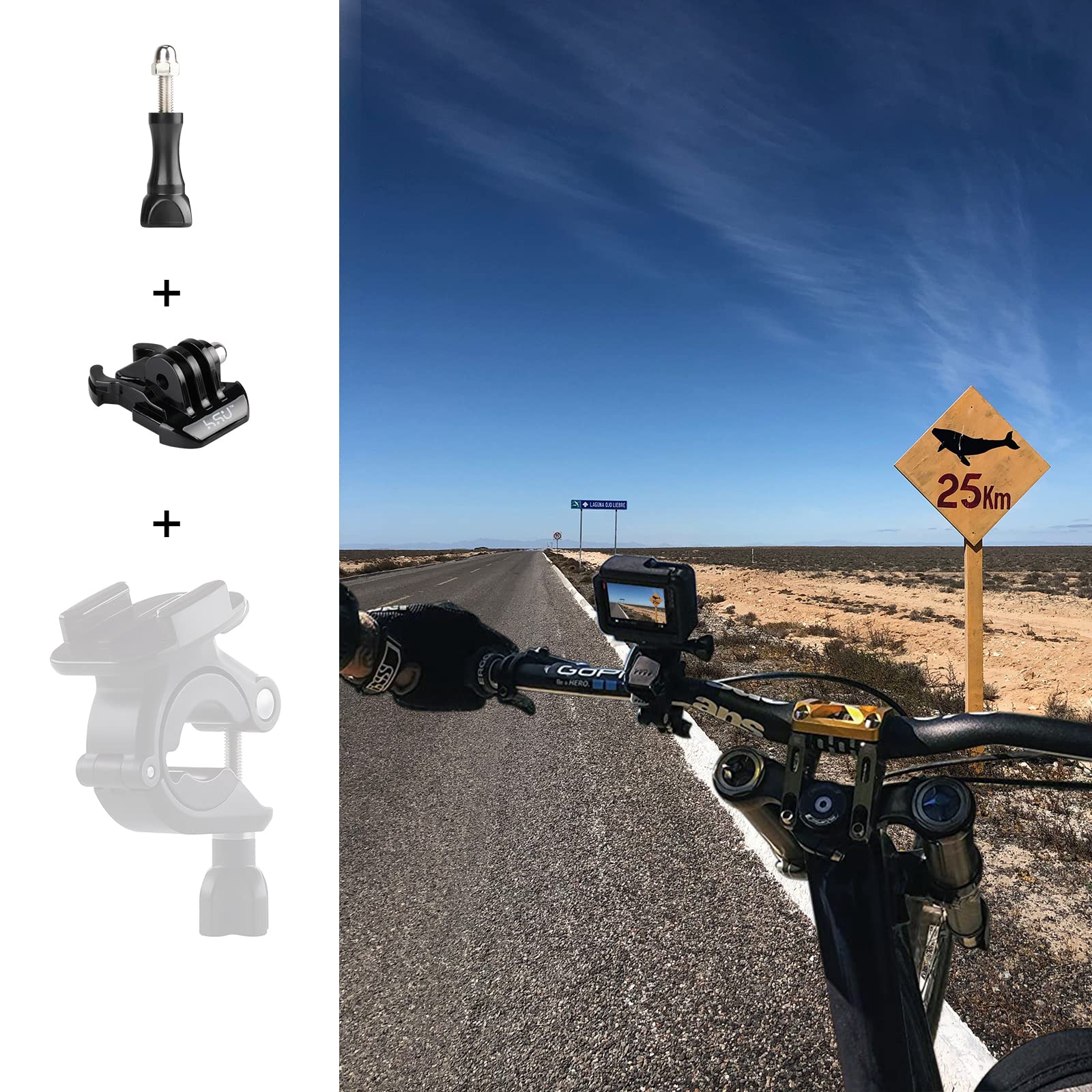Fibbia Rimovibile Con Clip Originale GoPro – Attacco Ufficiale Per Action Cam