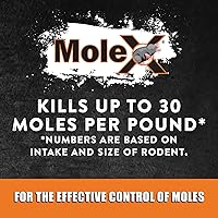 Vista 5 de MouseX MoleX Bolsa de 8 onzas, MoleX totalmente natural, no tóxica